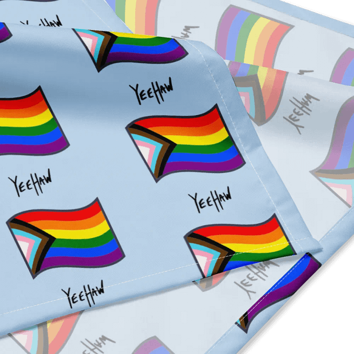 Cowboy x Pride Bandana (Blue) product image (4)