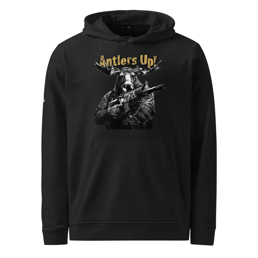 Antlers Up! Moose PMC Hoodie (A) product image (1)