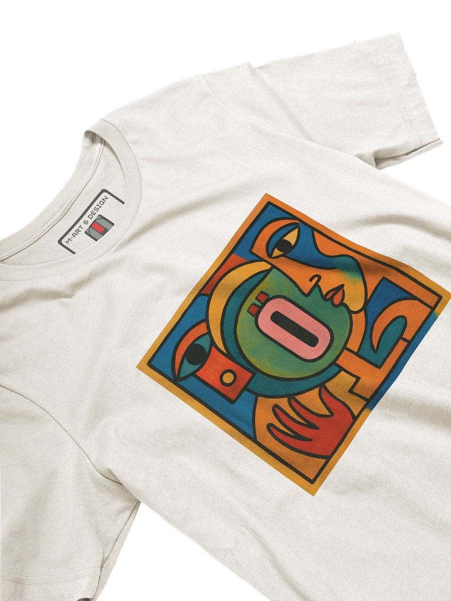 Överthink Tee, Picasso-Inspired Abstraction - M-Art & Design product image (3)