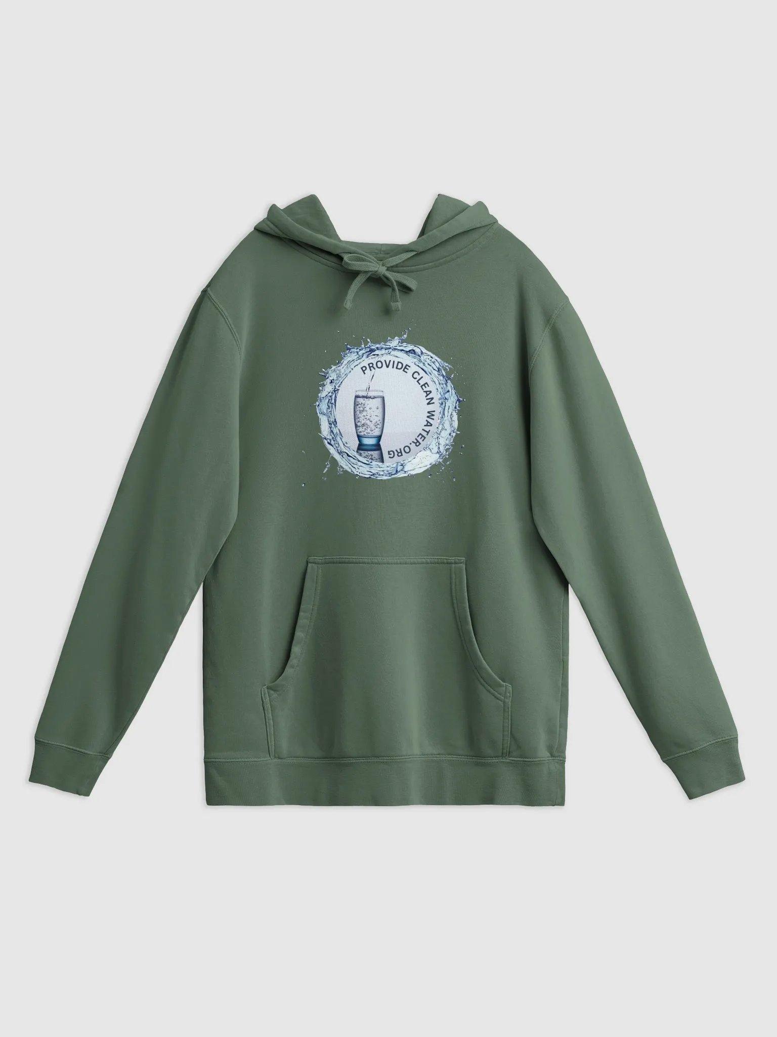 Provide Clean Water Hoodie with Pocket product image (1)