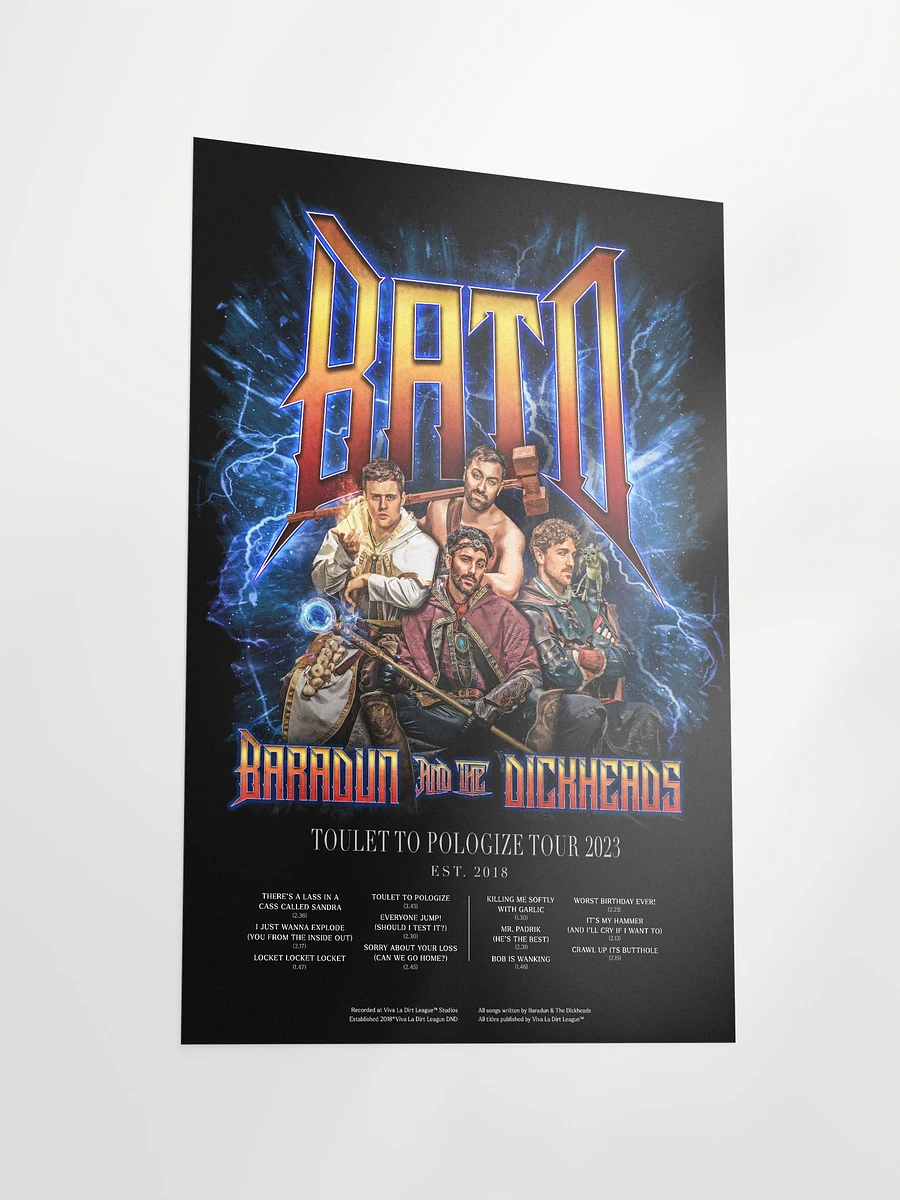 BATD Band Poster (20 x 30 inch) product image (3)