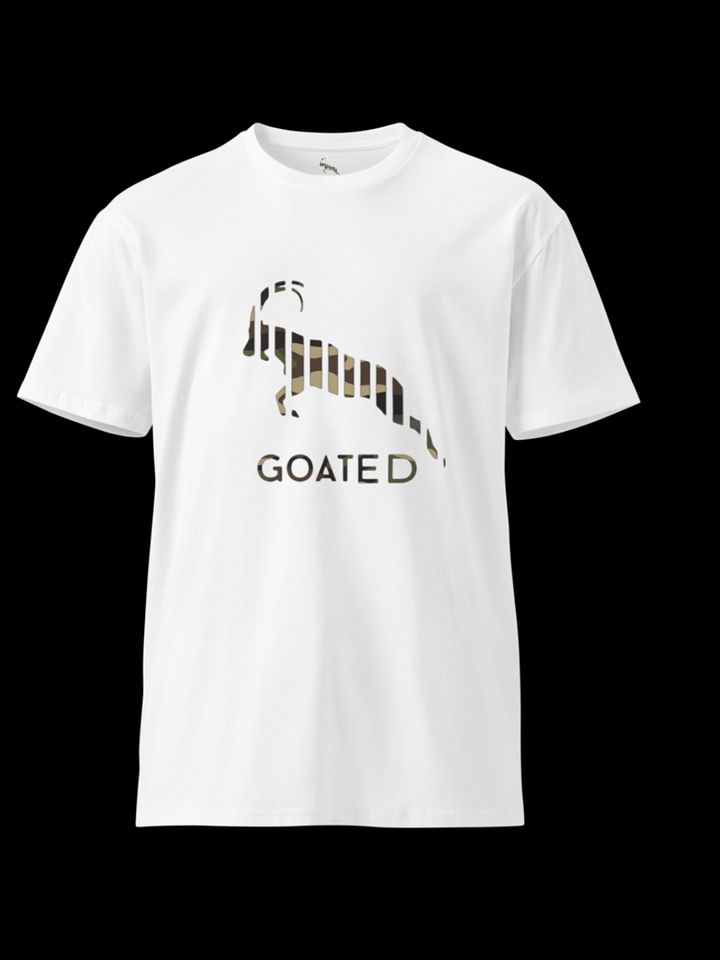Goated Sportswear Club Women’s Camo T-Shirt product image (1)