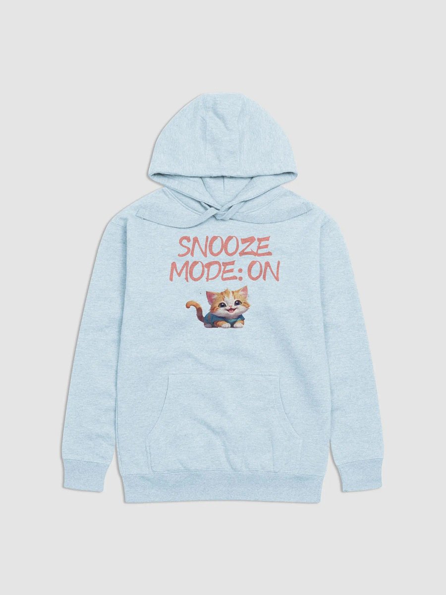 Snooze Mode Kitten Unisex Hoodie product image (1)