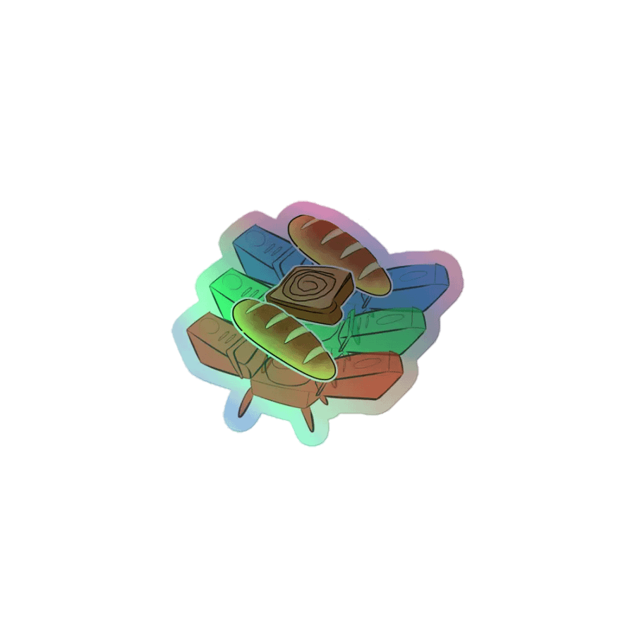 Team who's getting the best bread? Sticker product image (1)