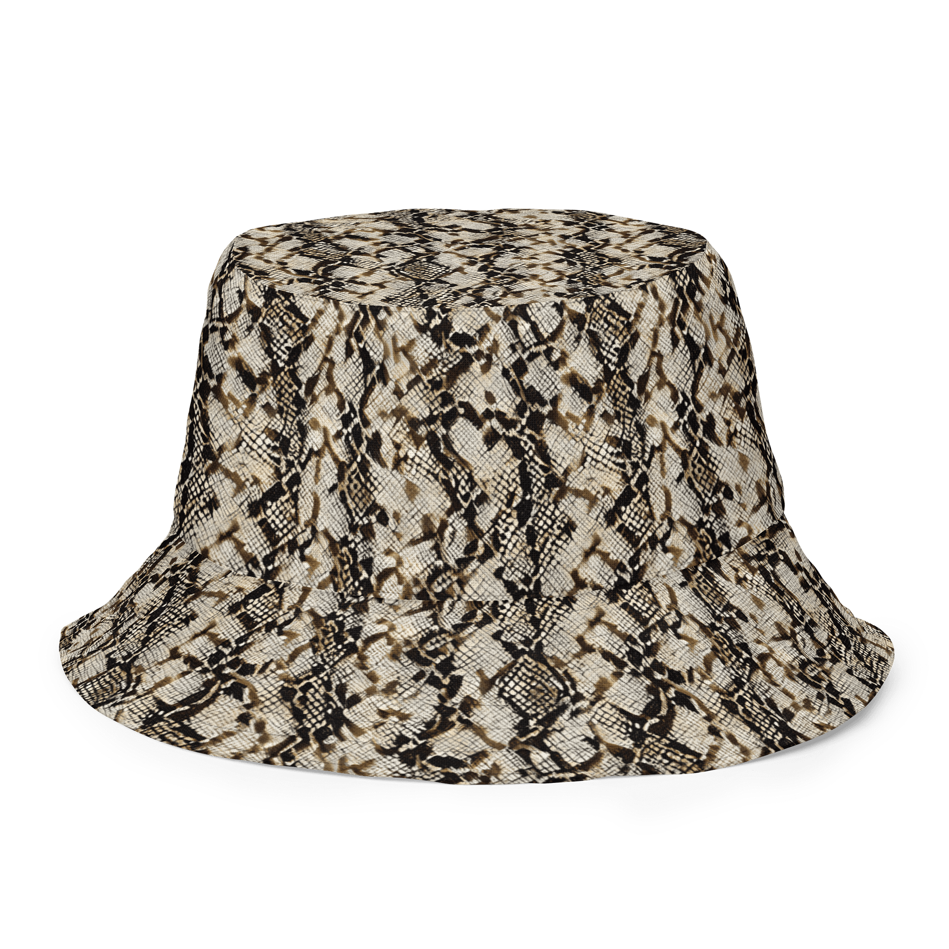 Beige Snake Pattern Hat product image (8)