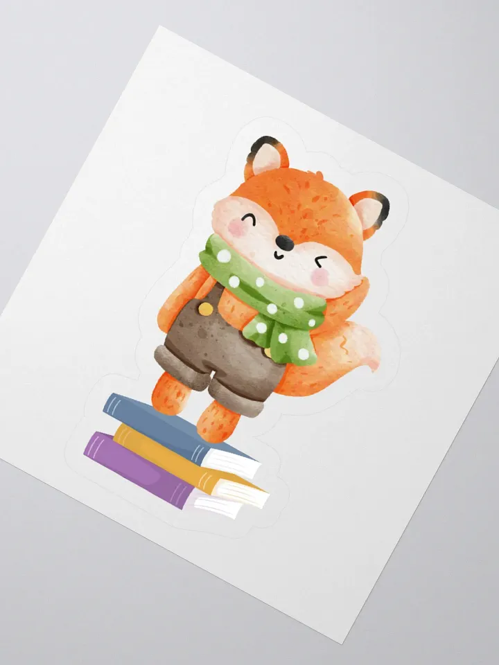 Studious Peach | Kiss Cut Sticker product image (2)