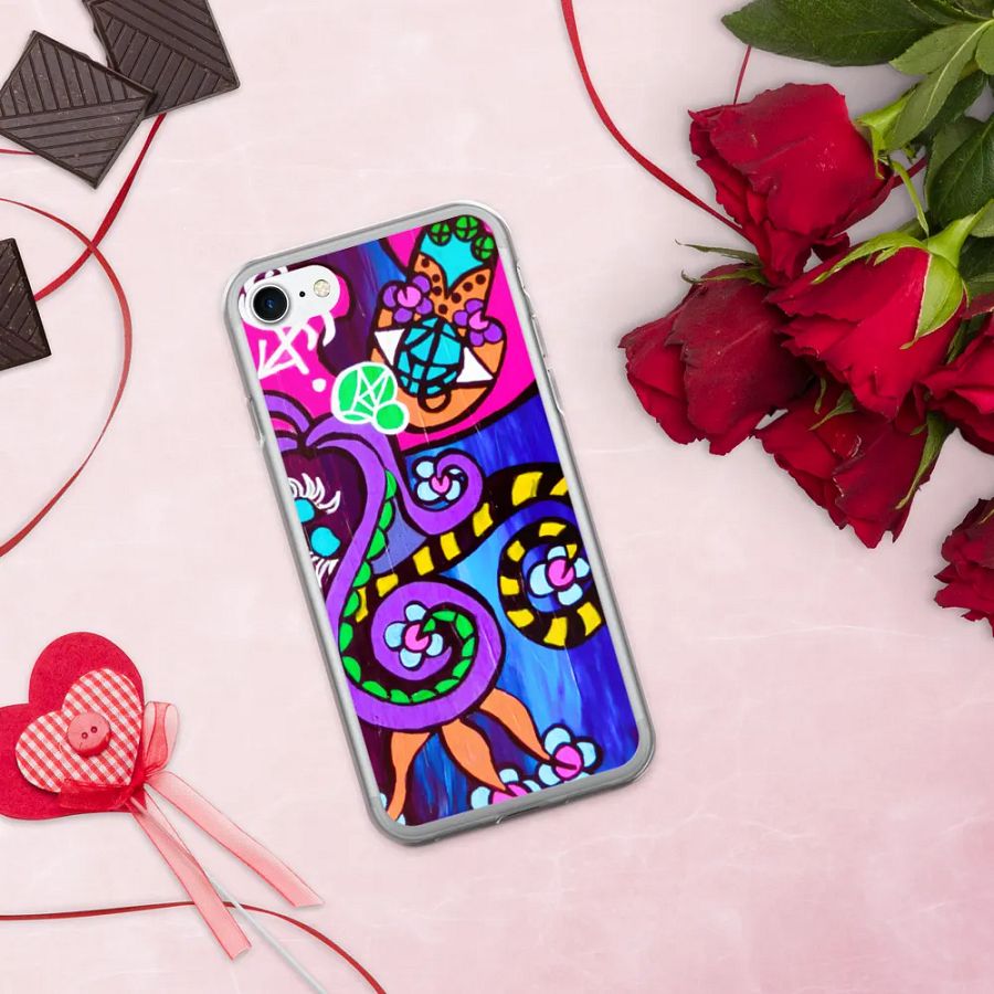 Whimsical Floral Fantasy iPhone Case product image (9)