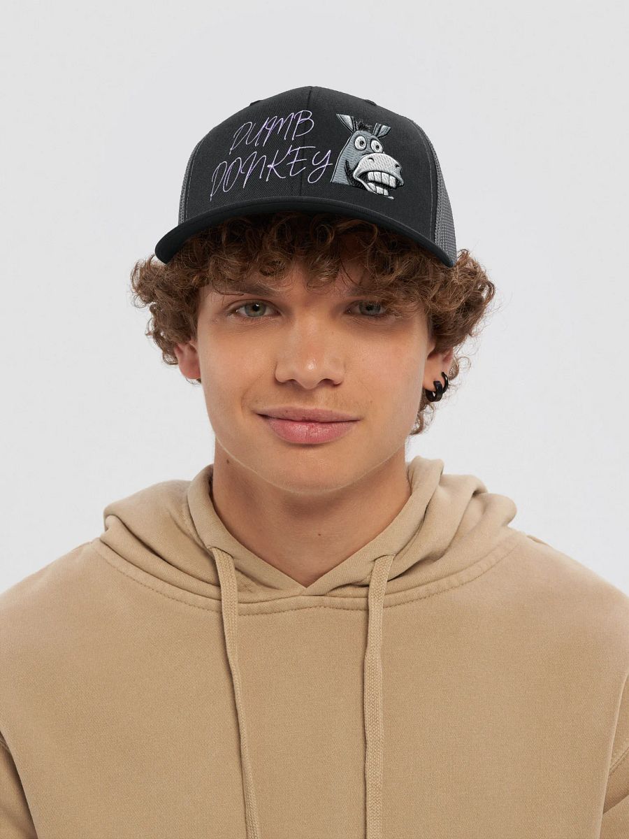 Dumb Donkey Embroidered Mesh Snapback product image (5)