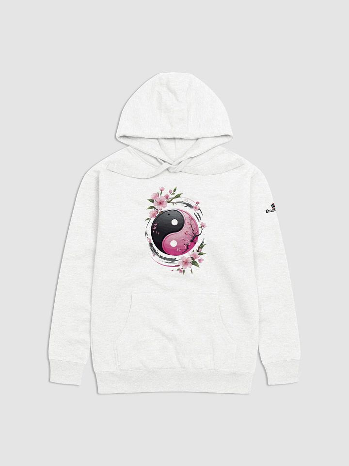 Yin-Yang Blossom Harmony Hoodie product image (17)