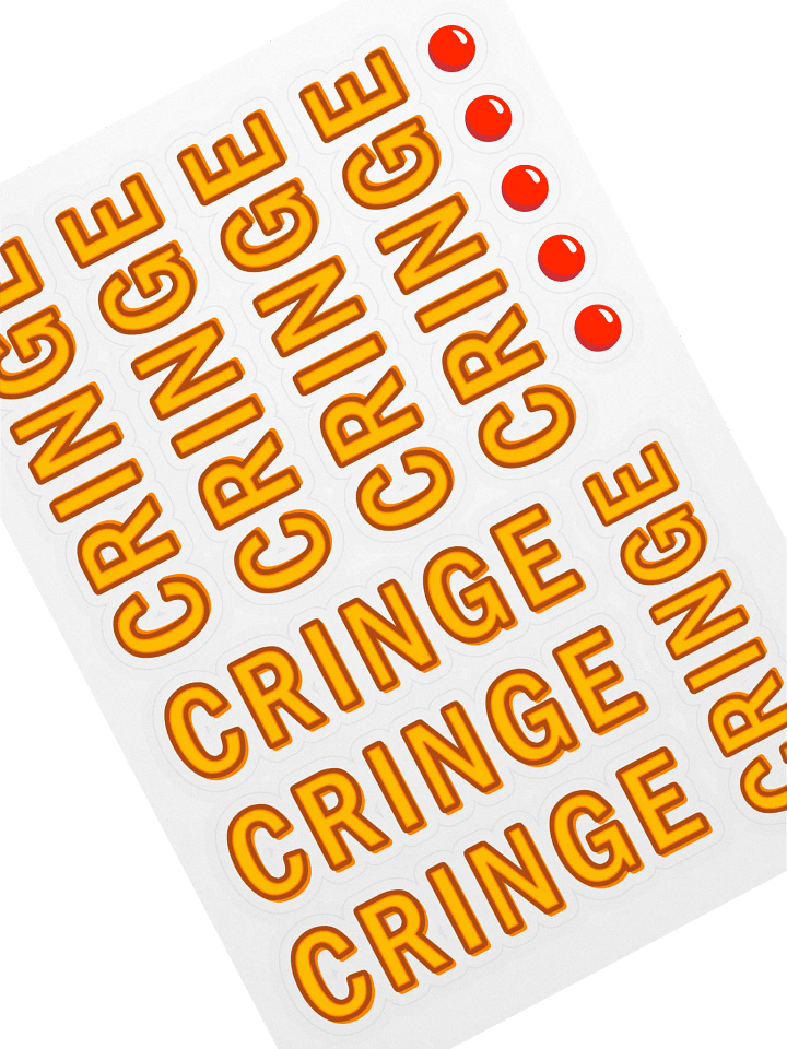 Stickers! - Cringe product image (1)