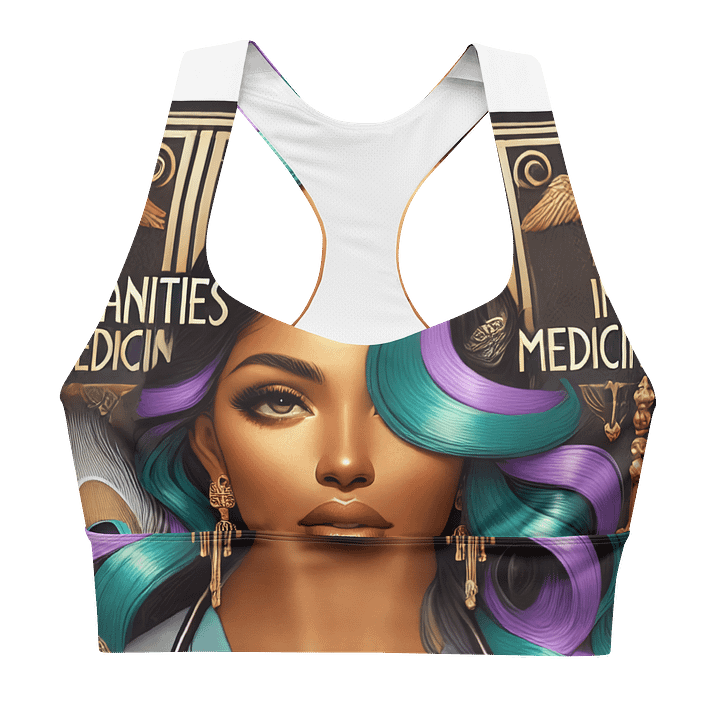 Humanities In Medicine Healthcare Honey Fusion Longline Sports Bra product image (1)