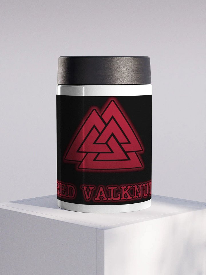 Red Valknut Can Koozie product image (2)