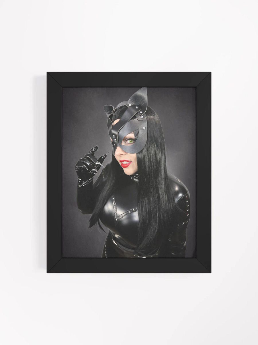 Catwoman Close Up Framed Print product image (70)