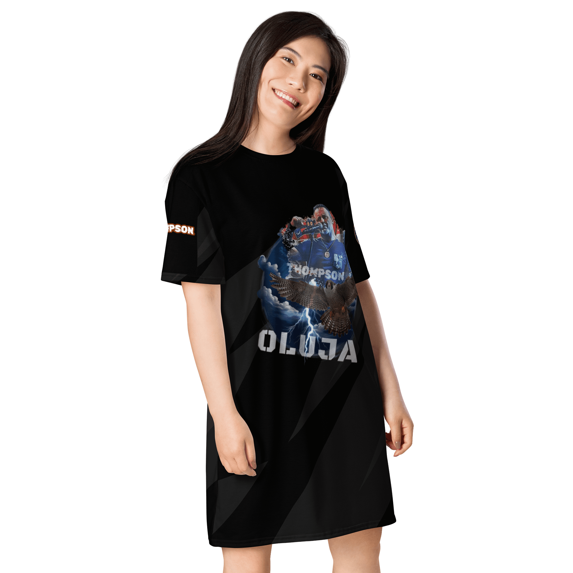 Urban Vibes All-Over T-Shirt Dress Thompson Oluja product image (4)
