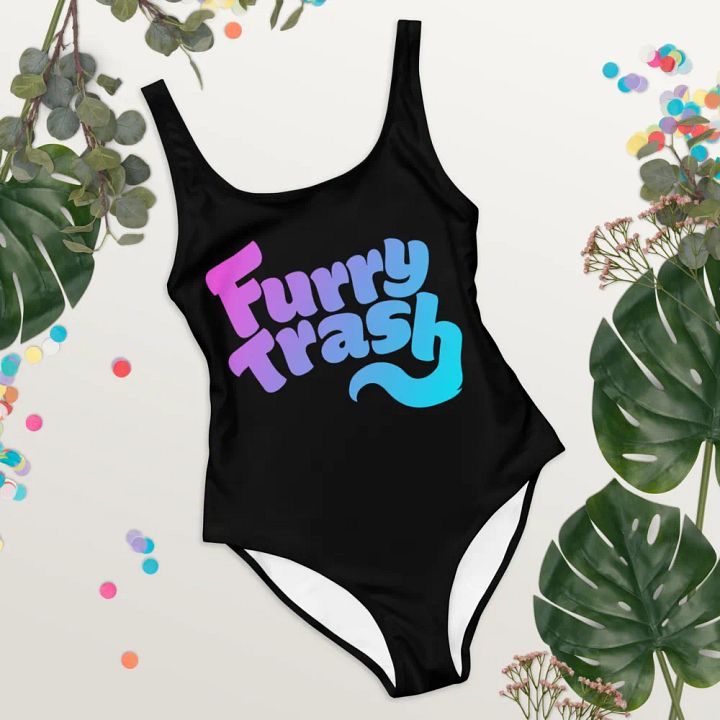 Furry Trash Swimsuit - Black product image (1)