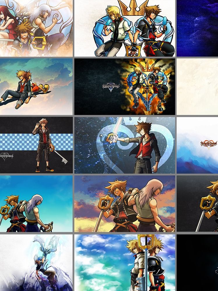 (20+ designs) Kingdom Hearts art Wallpapers designs Pack (more than 150 images in total) product image (9)
