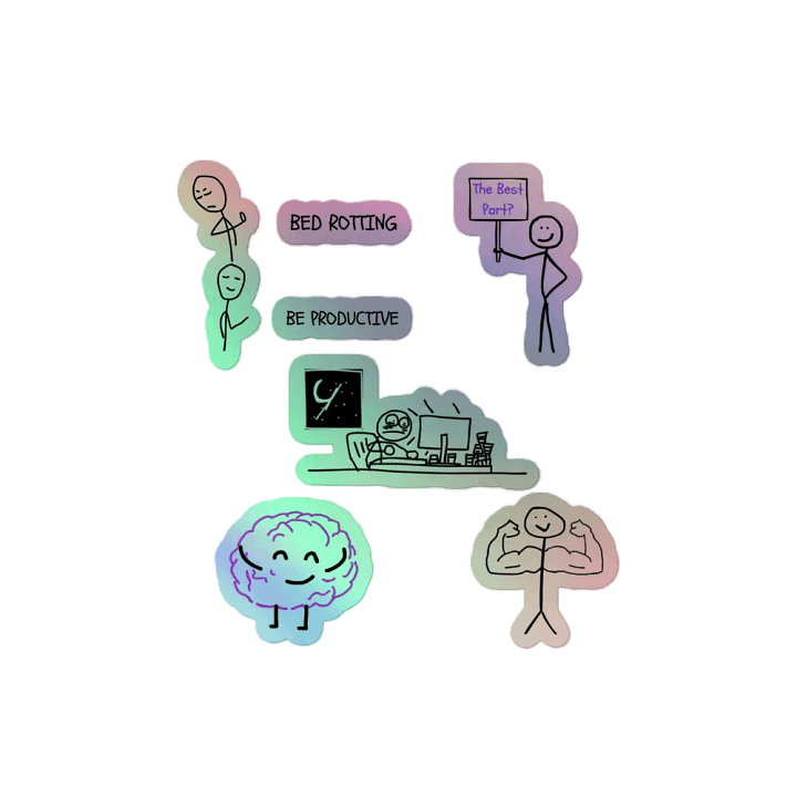 Productive Peter Kiss-Cut Sticker Collection product image (2)