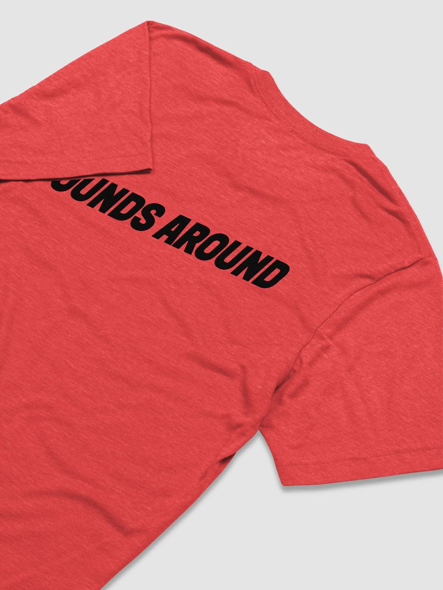 POUNDS AROUND RED AND BLACK SHIRT product image (4)