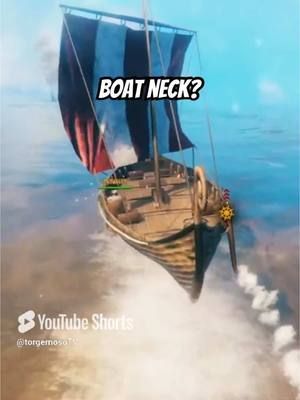 Boat neck?… #gaming #livestream #valheim #adventure #mistlands #ocean #gaming #sailing #queen #neck