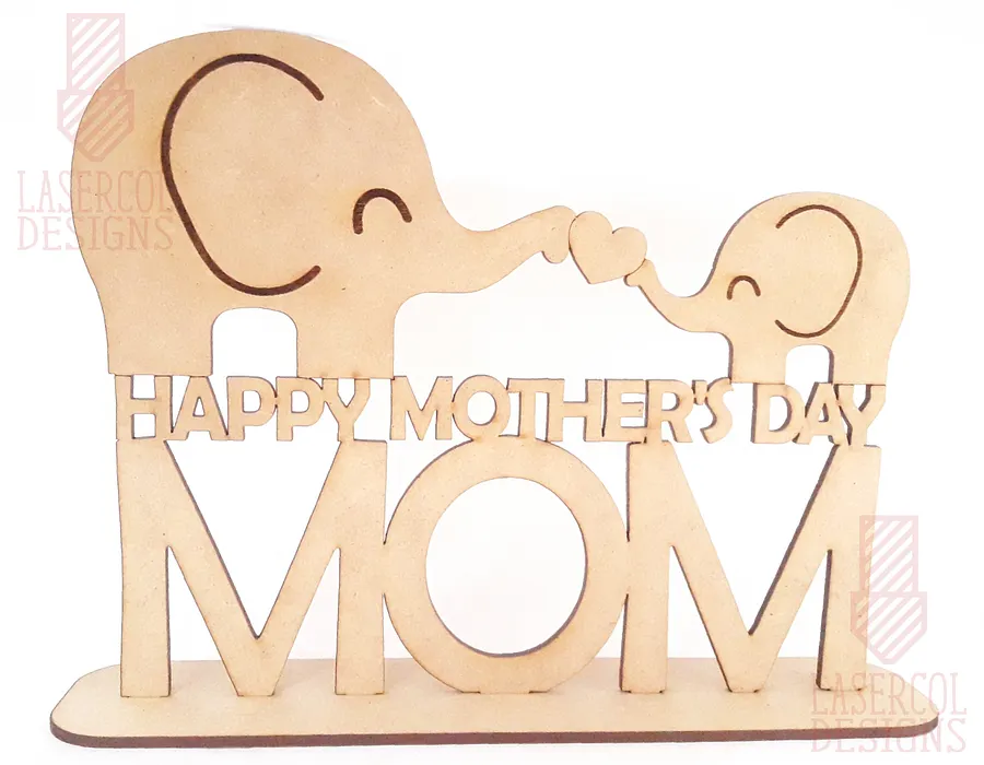 Mother's Day Gift Plaque (Three Sizes) Set 1 - Laser Cut Files product image (4)