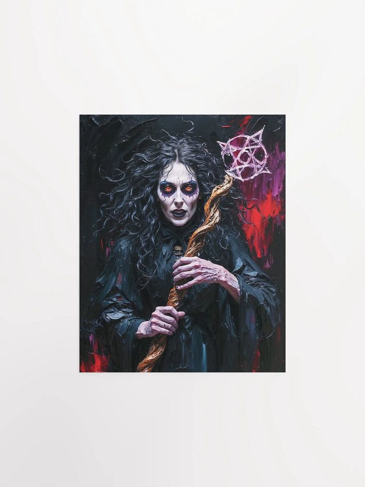 Enigmatic Witch Matte Poster product image (7)