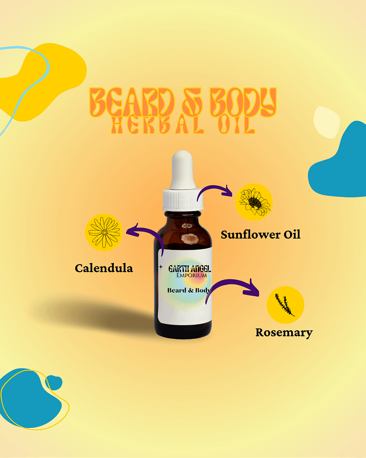Herbal Beard & Body Oil product image (1)