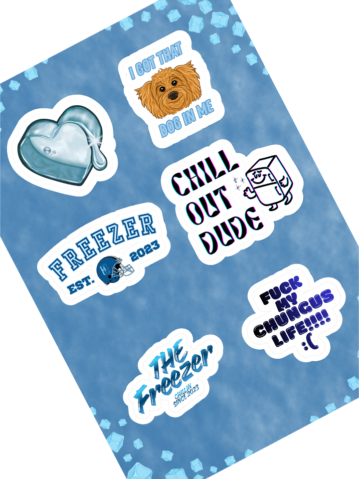 Freezer Sticker Pack product image (1)
