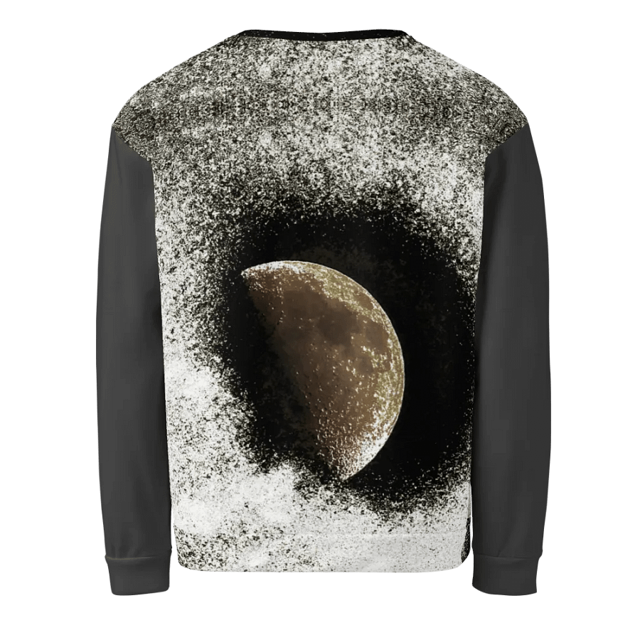 Darker Disintegrating Moon Unisex Sweatshirt product image (6)