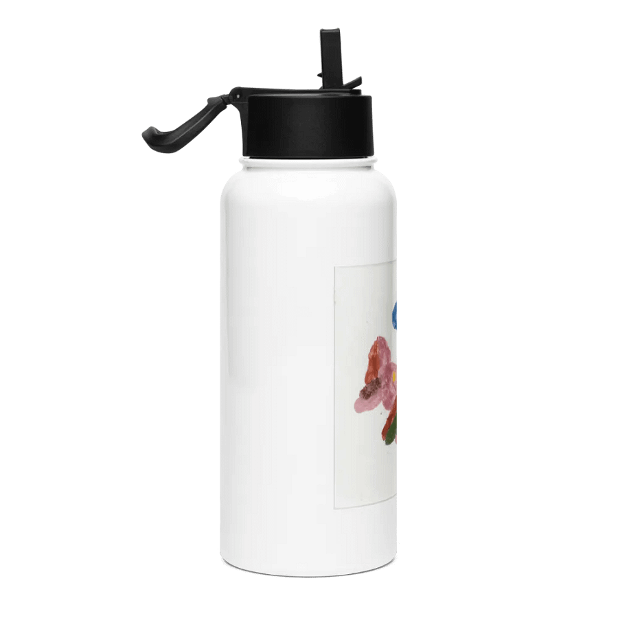 Kid Airplane (Stainless Steel Water Bottle with a Straw Lid) product image (4)
