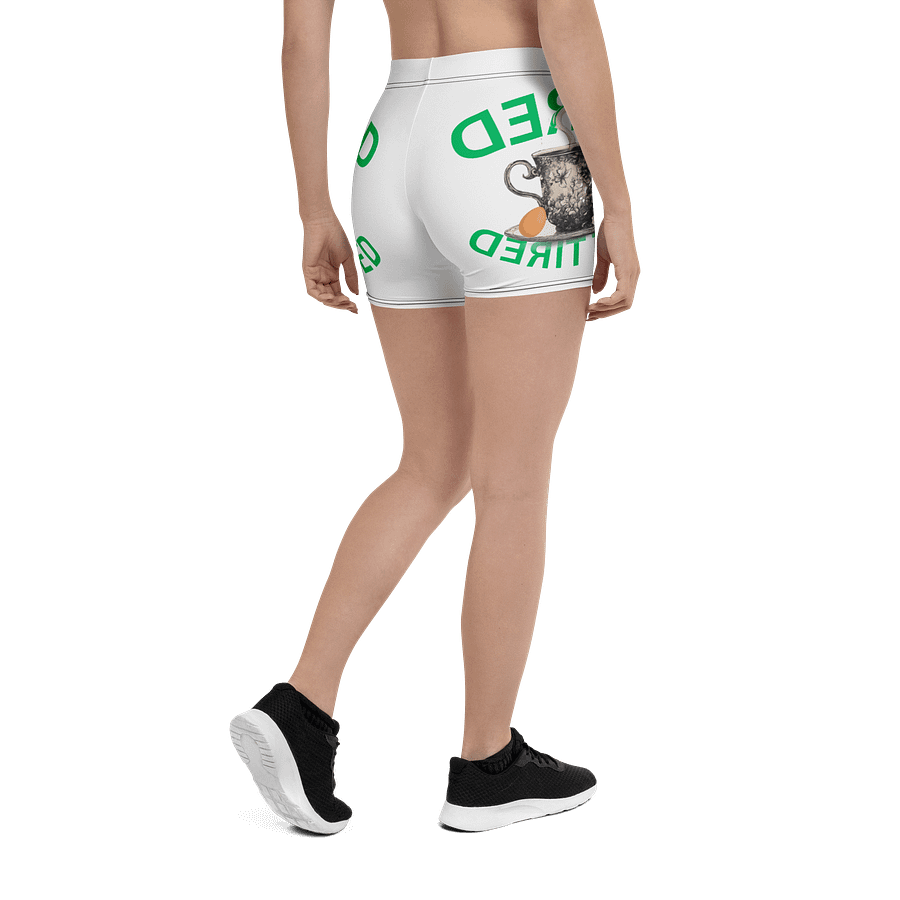 Wired But Tired All-Over Print Shorts product image (2)