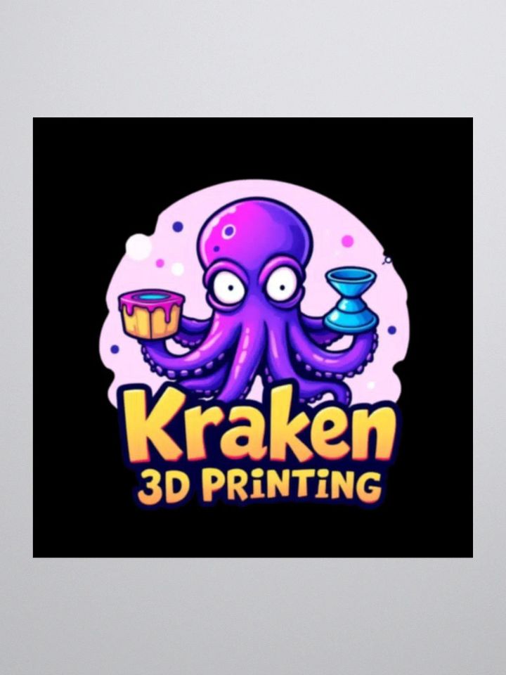 Kraken Stickers Black product image (2)