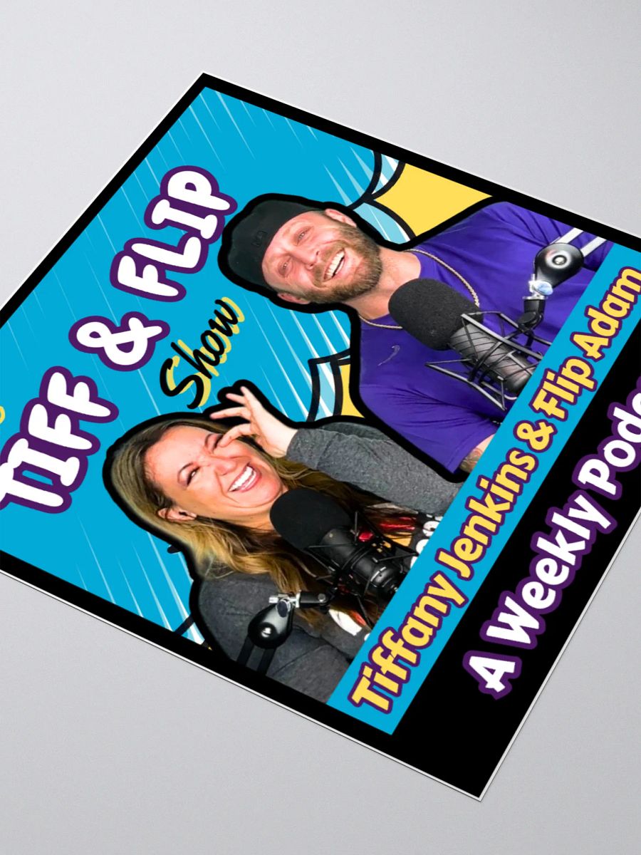T&F Logo Sticker product image (3)