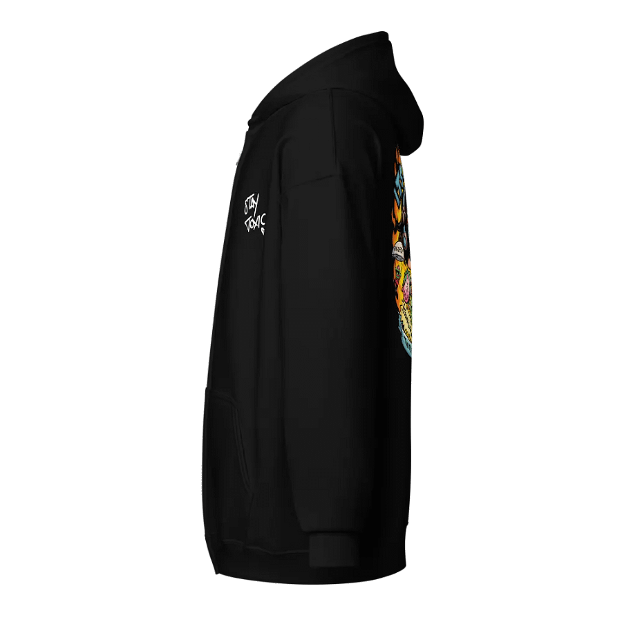 ITSMEALES, HOT MESS EXPRESS - ZIP UP HOODIE product image (3)