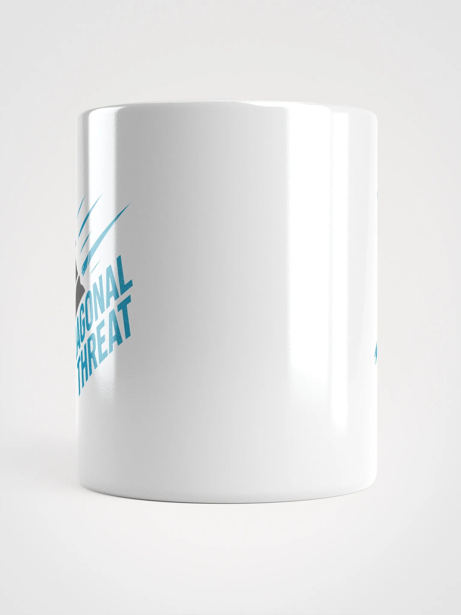Diagonal Threat - White Glossy Mug product image (14)