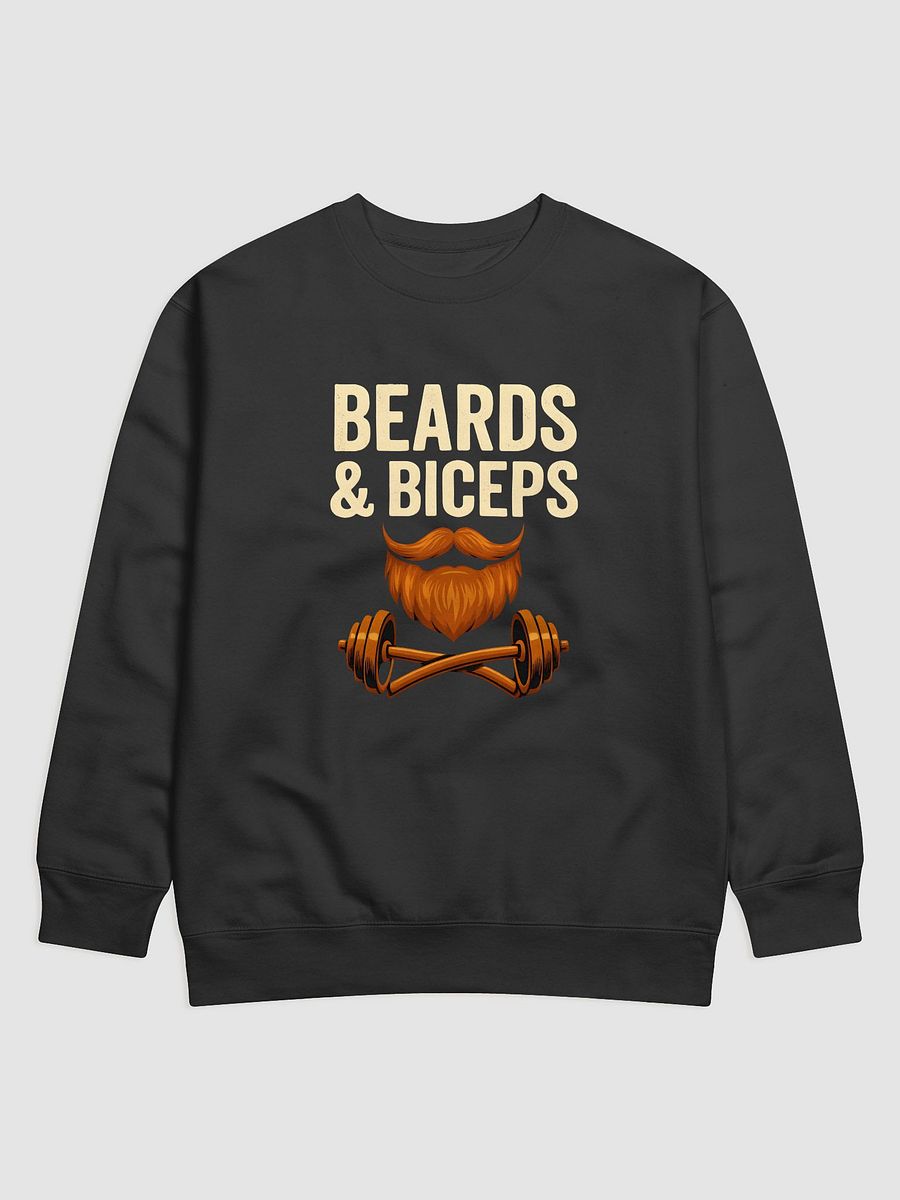 Beards & Biceps Graphic Sweatshirt product image (1)