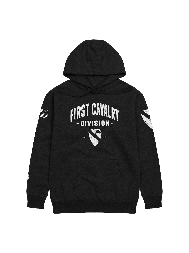 First Cavalry Division - First Team "Distressed" Hoodie product image (7)