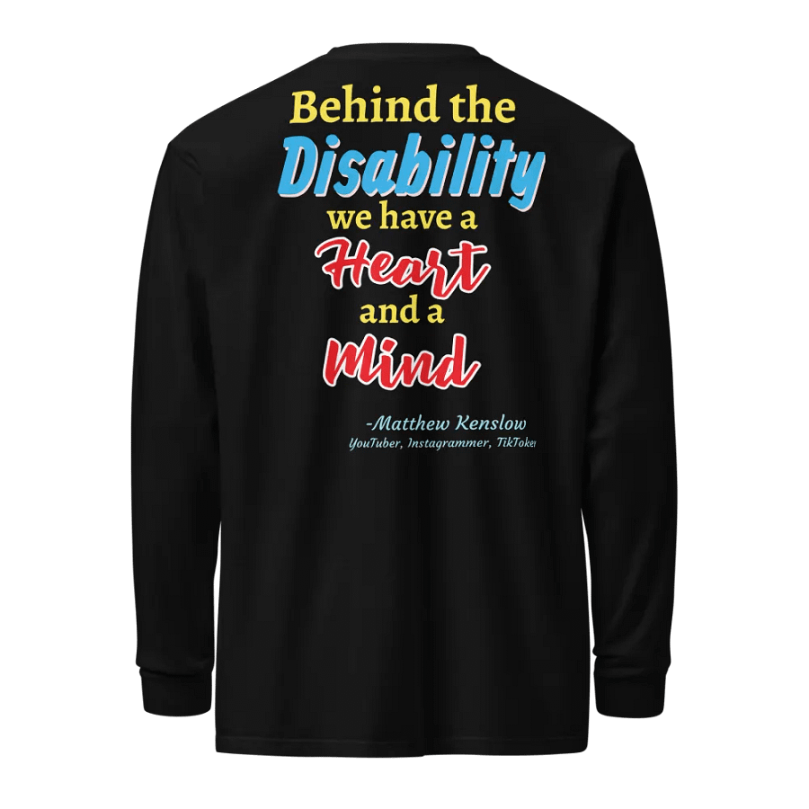 Heavyweight Long Sleeve Shirt [Quote 1] | Garment-Dyed, Unisex product image (1)
