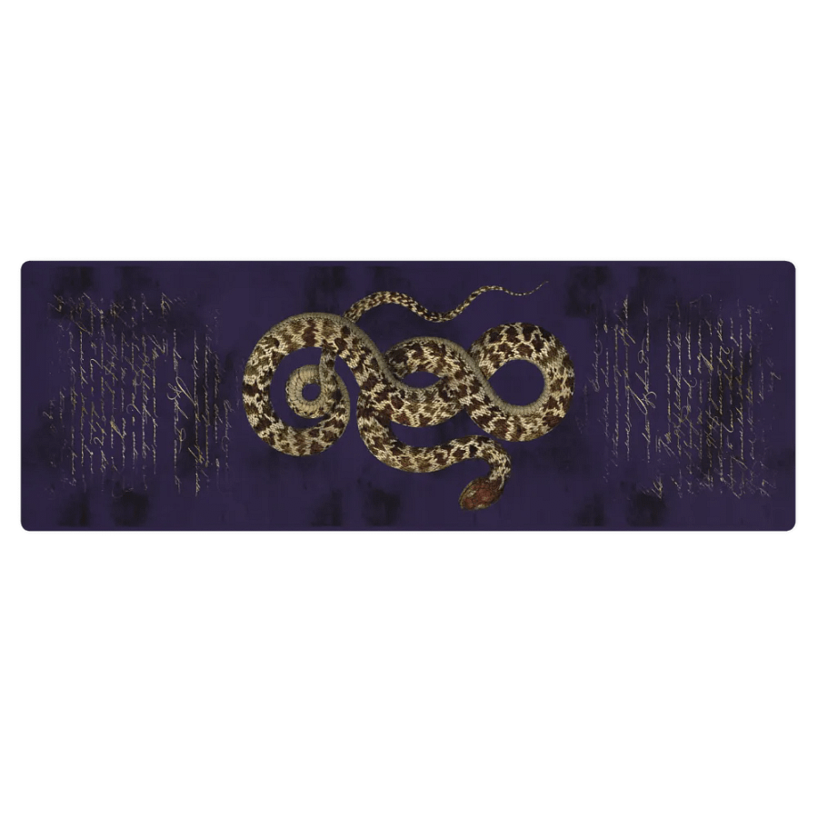 Mystical Year of the Snake Rubber Yoga Mat - For Meditation, Fitness, Yoga Practice, Home Decor, Gift Idea product image (1)