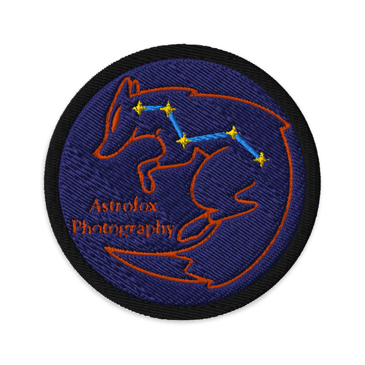 Astrofox Photography Patch (Dark Blue Background) product image (1)