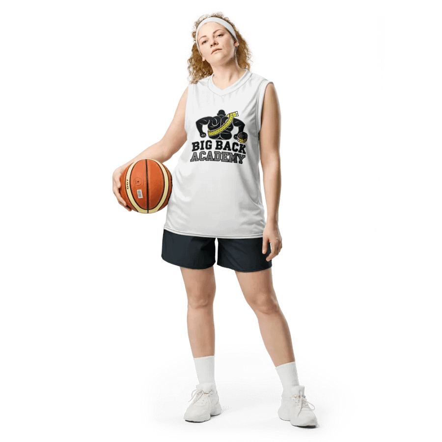 Big Back Academy All-Over Print Basketball Jersey product image (4)