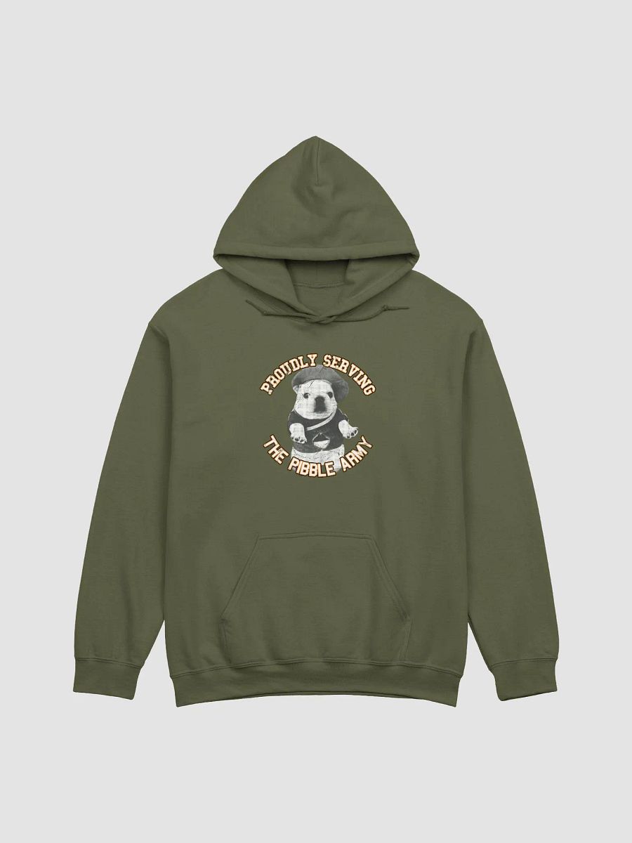 PROUDLY SERVING THE PIBBLE ARMY HOODIE product image (1)
