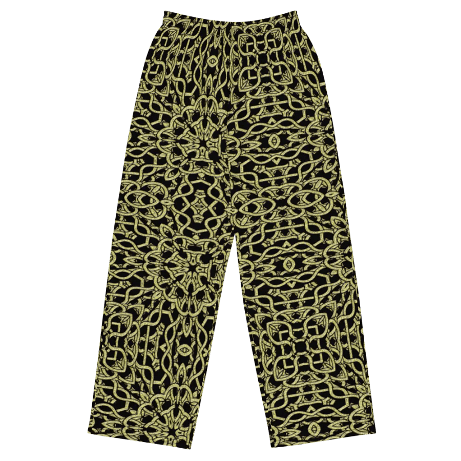 Golden Celtic Lace Wideleg Pants product image (2)