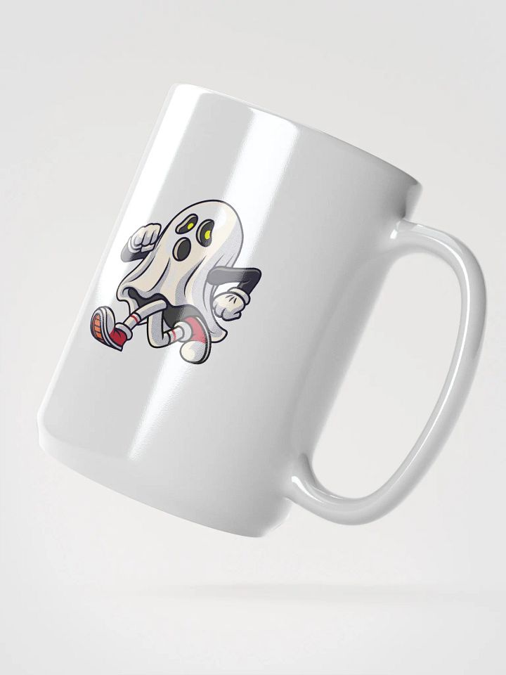 Sneaker Ghost Run White Glossy Mug product image (2)