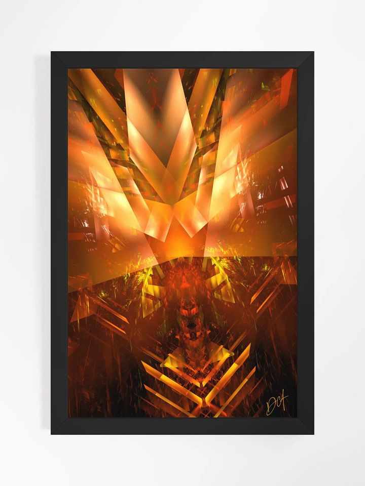 Divine and Diabolical - Framed Matte Poster product image (2)