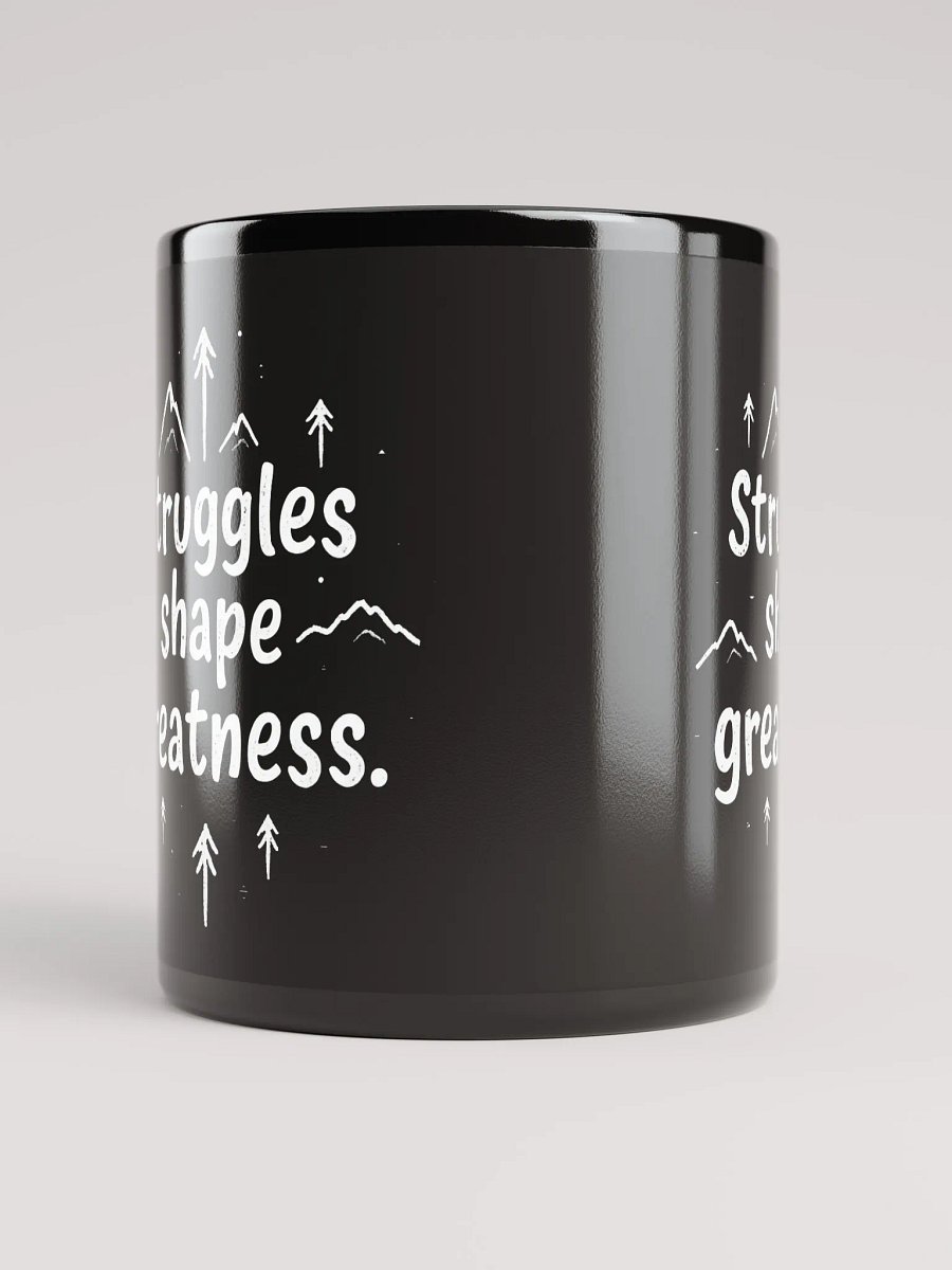 Struggles Shape Greatness - Inspirational Keanu Reeves Mug for Fans Who Believe in Resilience and Transformation product image (5)
