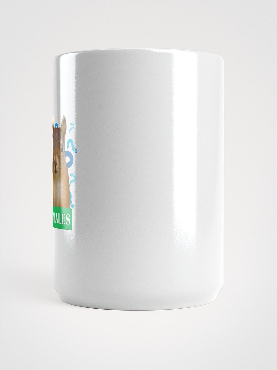 Curious Squirrel White Glossy Mug product image (6)