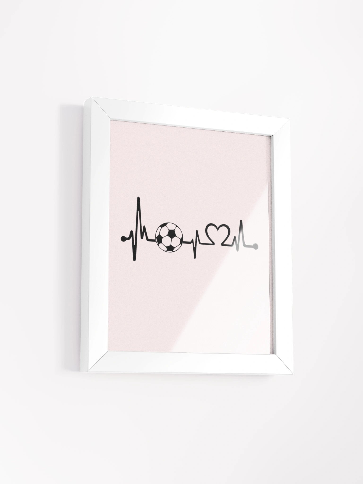 Heartbeat of the Pitch Framed Poster product image (2)