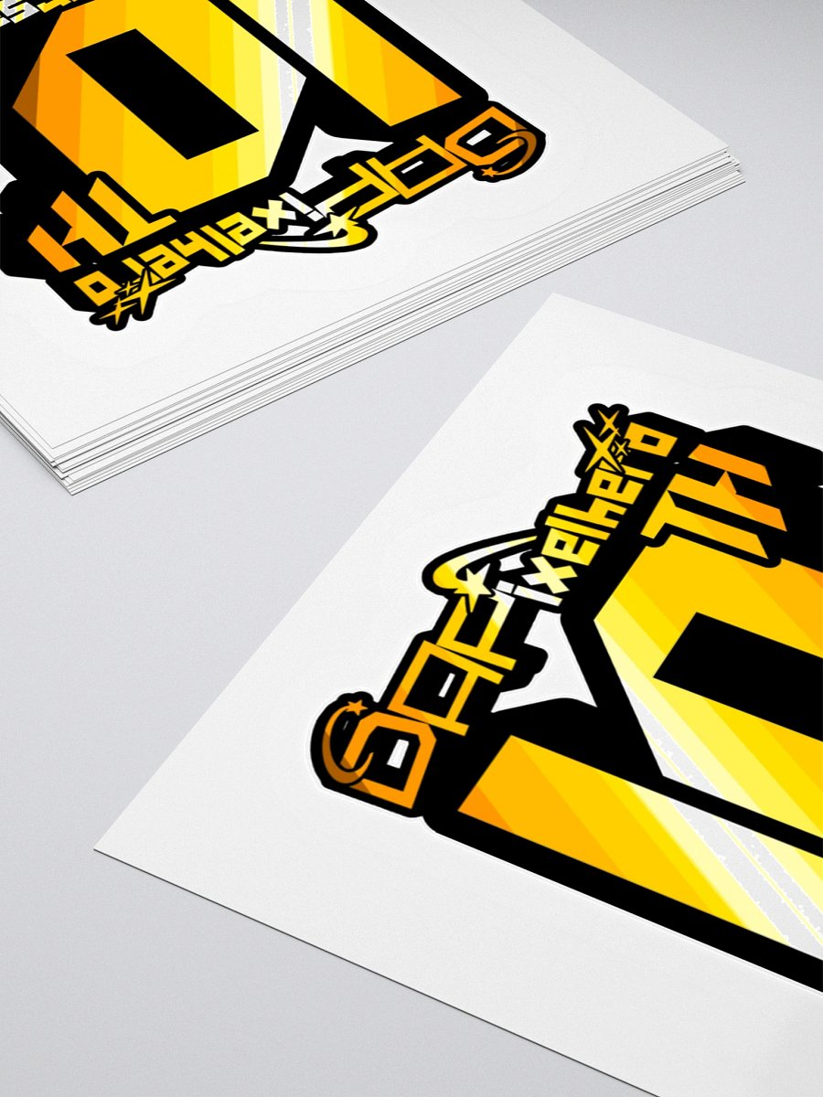 DAPixelhero - 10th Anniversary Logo Die Cut Sticker (LIMITED EDITION) product image (2)