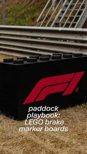 truly marketing genius take a bow @lego 💫 who else saw these on the track?

#f1 #formula1 #f1fans #legof1 #lego #belgiangp