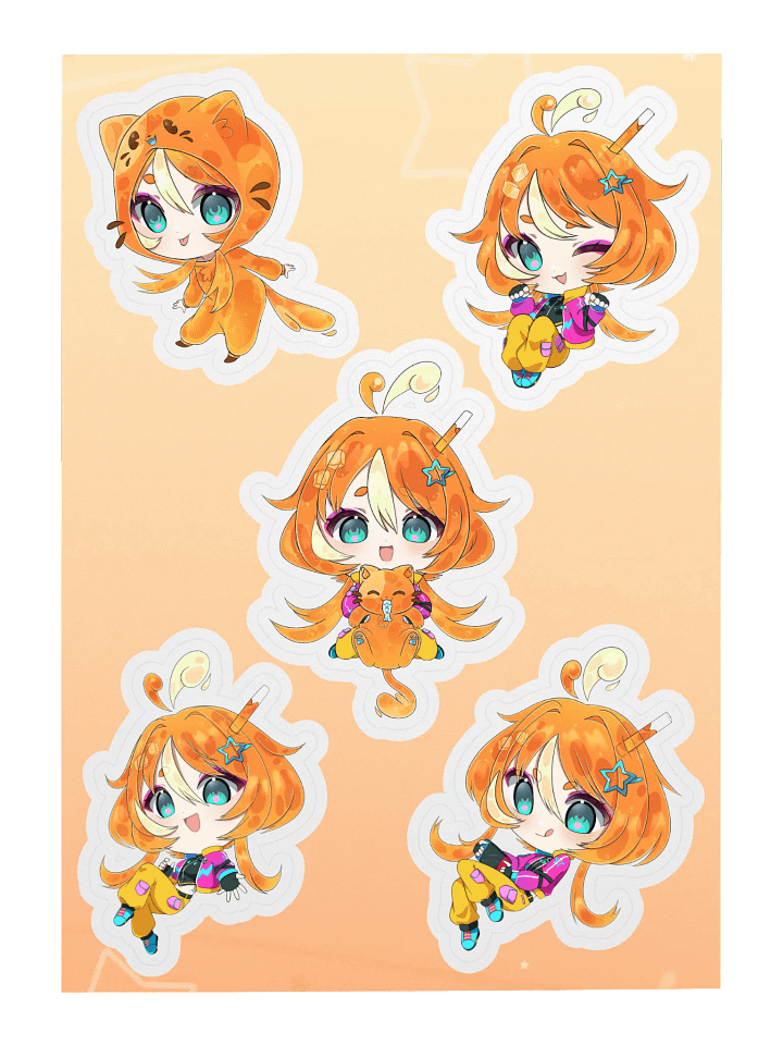 So-darn cute Sticker Sheet product image (1)